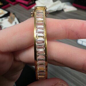 Crystal infinity bracelet